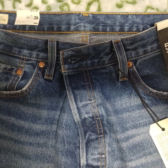 Women's Levi's Original 501 Jeans - Picture 6 of 8